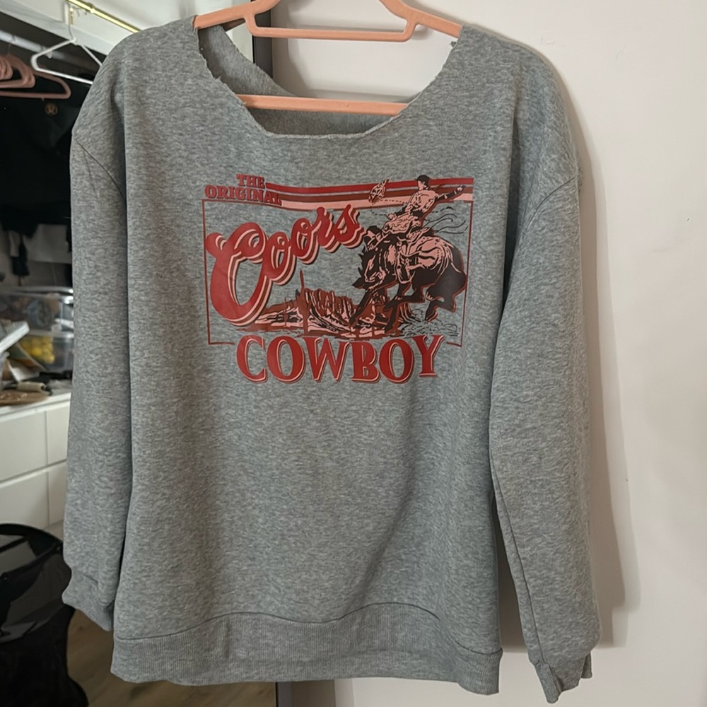 Women’s Coors Off Shoulder Crew